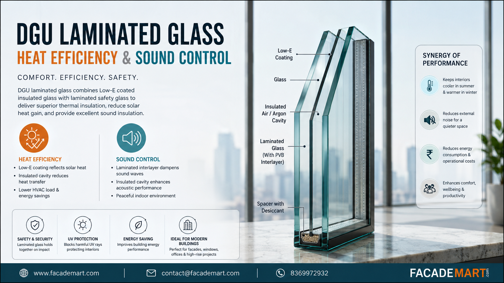 DGU Laminated Glass Benefits