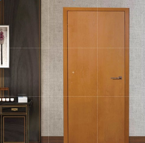 Alstone WPC Solid Plain Door Hybrid ,Standard Size , Thickness 25mm