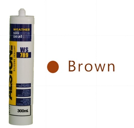 Alstone Weather Silicone Sealant WS-789 Brown 300ml