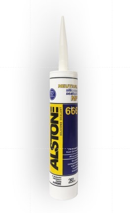 Alstone Neutral Silicone Sealants Np-666 Clear 280ml