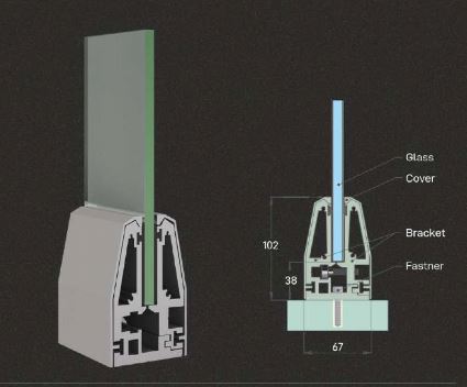 H Line STEP BRACKET AND COVER ARB - 001