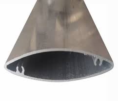 Snalco I Standard Aluminium Extrusion Profiles I Oval Aluminium Tube
