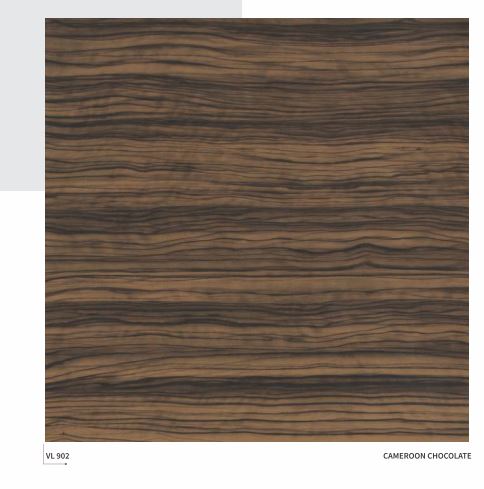 Vigro Group I HPL I Wooden Collection I Cameroon Chocolate