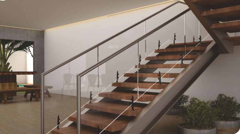 SQRA - Coras Industires SQRA I Spigot System I OS-ASG-1 - Aluminium Half Balustrade