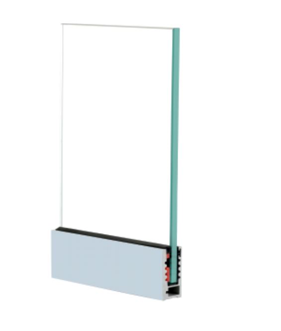 Nexcel Metal Industries NXL-BKT02 – 60MM x 30MM Profile | Nexcel Railings System