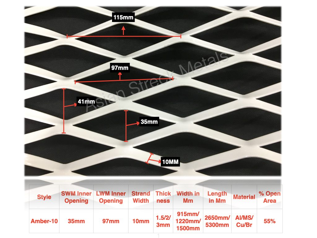 Asian Streck Metals Amber-10 | Asian Streck Metals