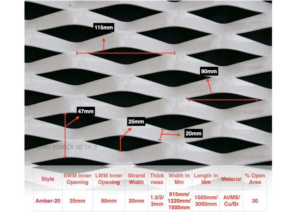 Asian Streck Metals Amber-20 | Asian Streck Metals