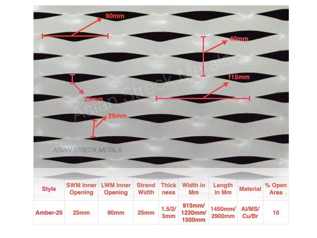 Asian Streck Metals Amber-25 | Asian Streck Metals