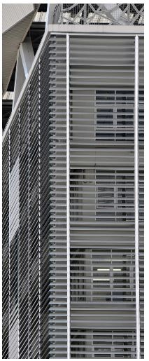 AF-Series I Aerofoil Sun Louver 450 I 600