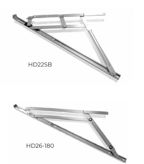 Cotswold FORTIS HD22SB, HD26-180 & HD28 Heavy Duty Self Balancing Stays