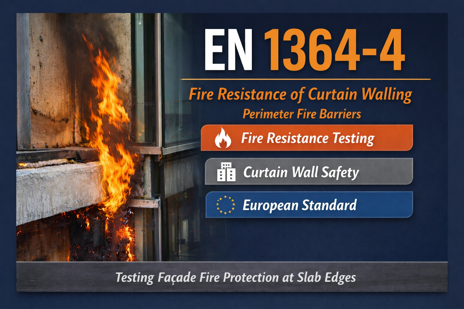 EN 1364-4 Fire Resistance Testing